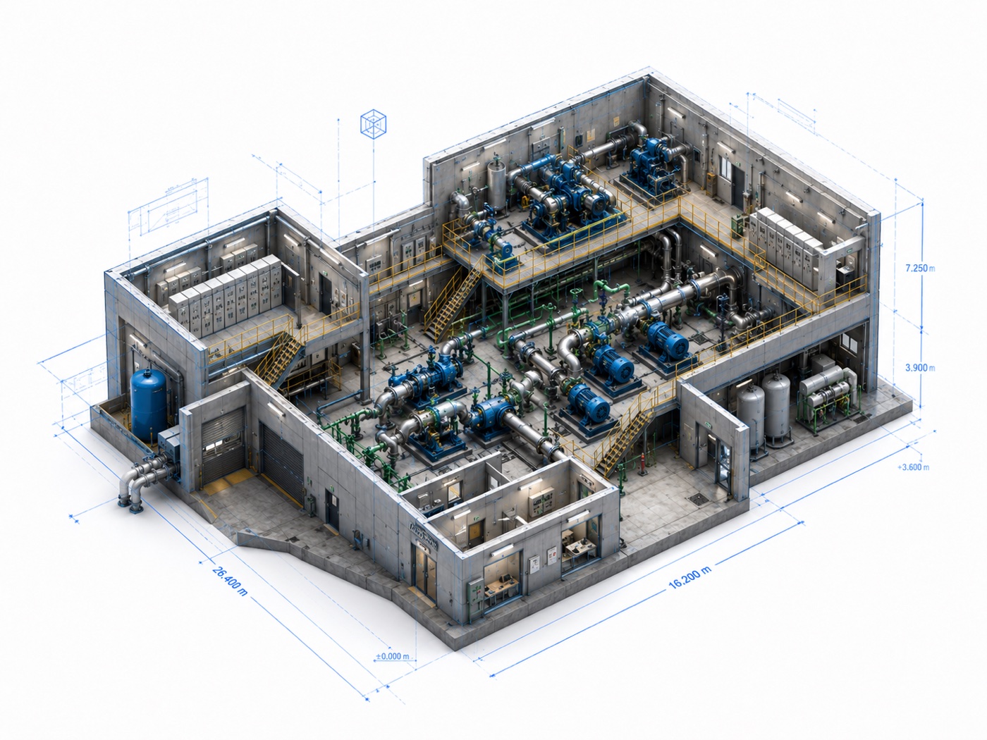 Digital twin visualization